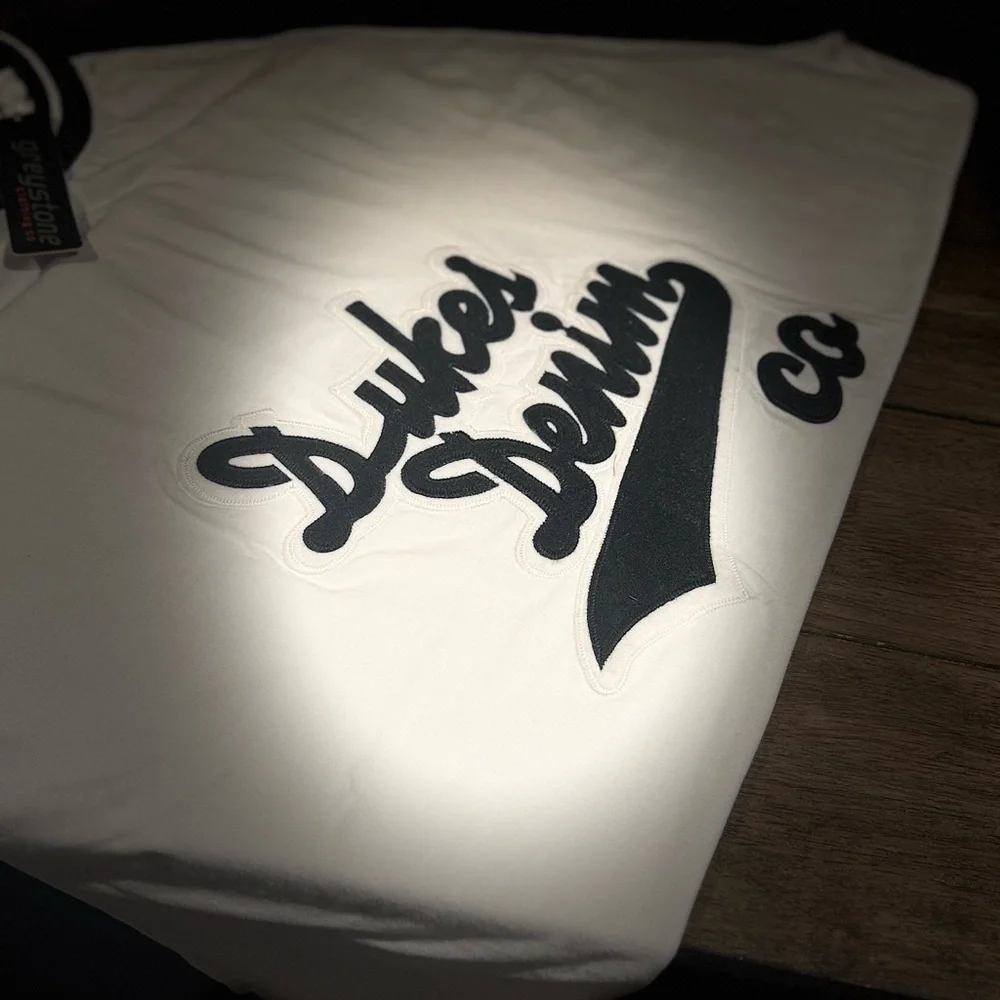 White Dukes Denim Co Shirt - Picture 1 of 7